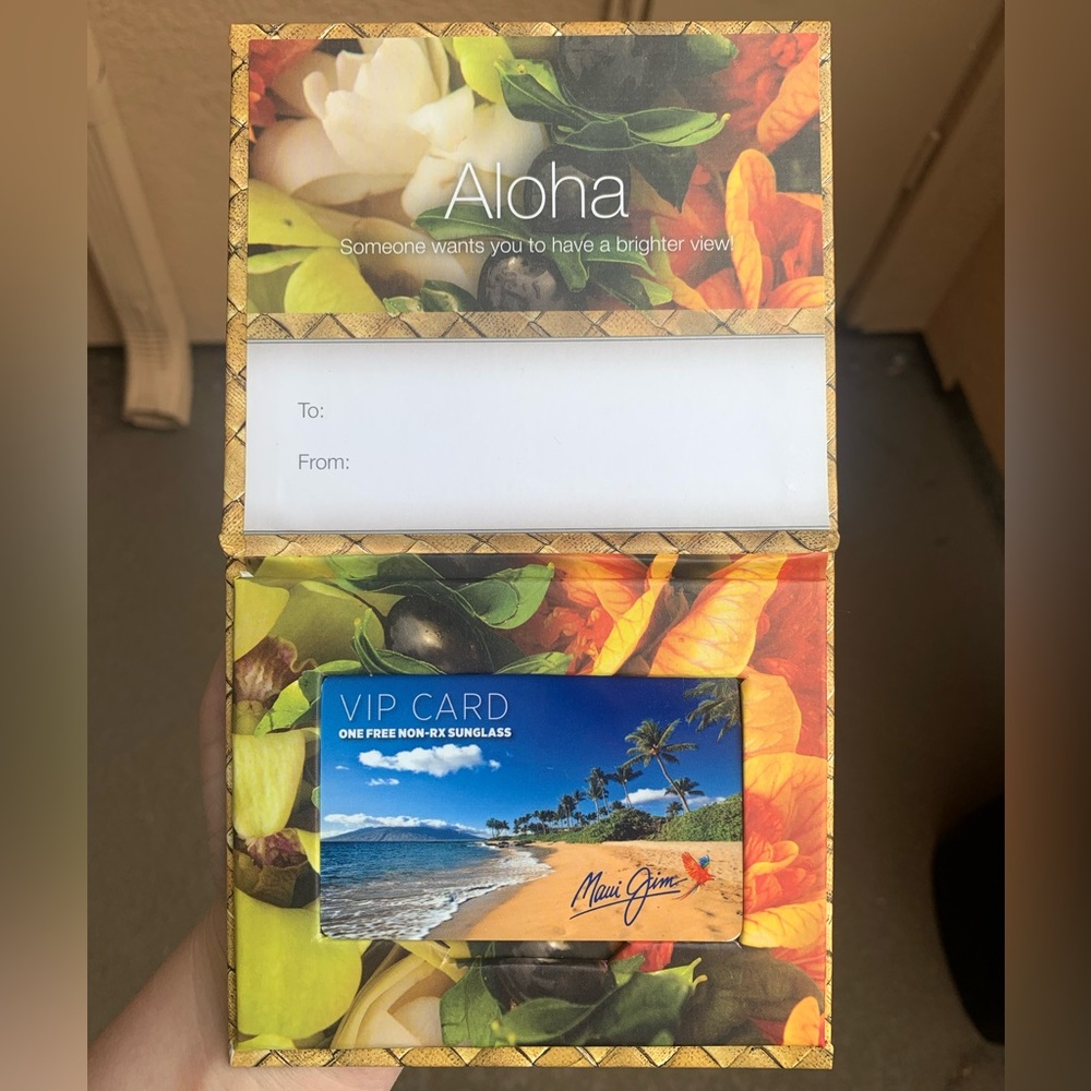Maui Jim VIP Card